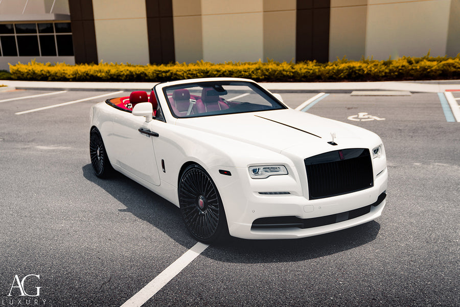 Rolls-Royce Dawn on AG Luxury AGL65 forged wheels in gloss black finish