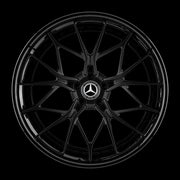 AG Luxury AGL66 matte black 3-piece forged wheel