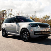 Land Rover Range Rover on AG Luxury AGL66 forged wheels in matte black finish