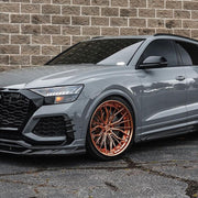 Audi RSQ8 on AG Luxury AGL67 forged wheels in polished / copper finish