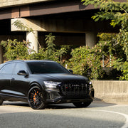 Audi SQ8 on AG Luxury AGL67 forged wheels in matte black finish