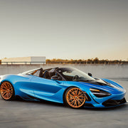 McLaren 720S on AG Luxury AGL67 forged wheels in brushed / copper finish