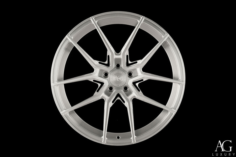 AG Luxury AGL68 brushed monoblock forged wheel