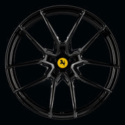 AG Luxury AGL68 gloss black monoblock forged wheel