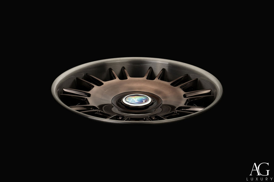 AG Luxury AGL70 brushed polished candy forged wheel - view 3