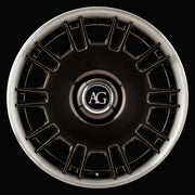 AG Luxury AGL70 brushed polished candy forged wheel