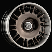 AG Luxury AGL70 brushed polished candy forged wheel - view 2