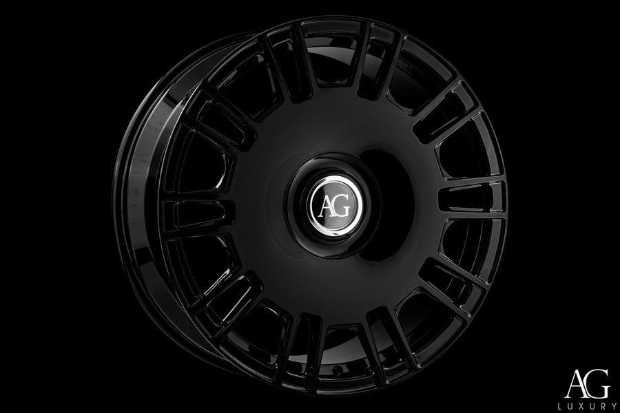AG Luxury AGL70 gloss black monoblock forged wheel - view 2