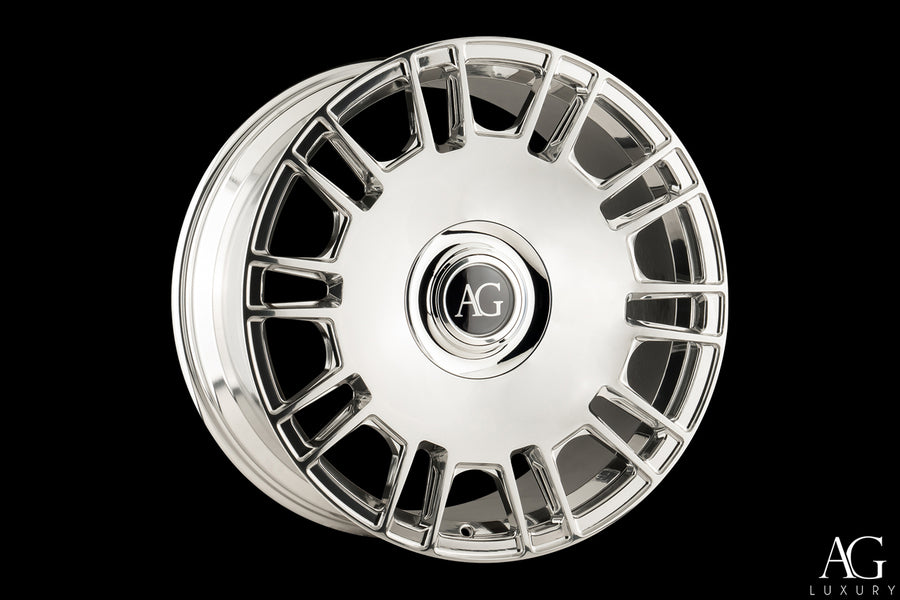 AG Luxury AGL70 polished monoblock forged wheel - view 2