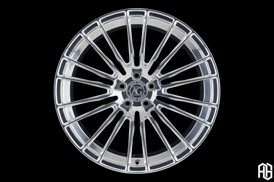 AG Luxury AGL71 polished monoblock forged wheel
