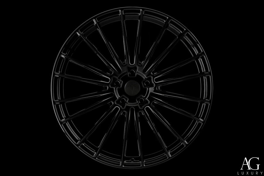 AG Luxury AGL71 gloss black monoblock forged wheel