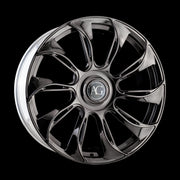 AG Luxury AGL72 polished chrome monoblock forged wheel - view 2