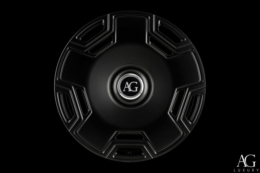 AG Luxury AGL73 matte black monoblock forged wheel