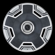 AG Luxury AGL73 polished monoblock forged wheel