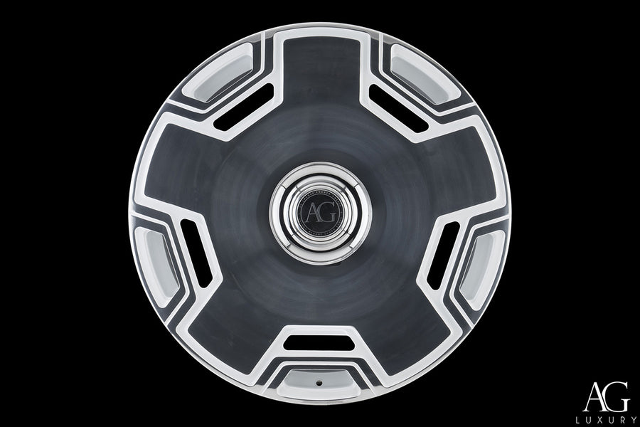 AG Luxury AGL73 polished monoblock forged wheel