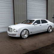 Bentley Mulsanne on AG Luxury AGL73 forged wheels in brushed / polished finish