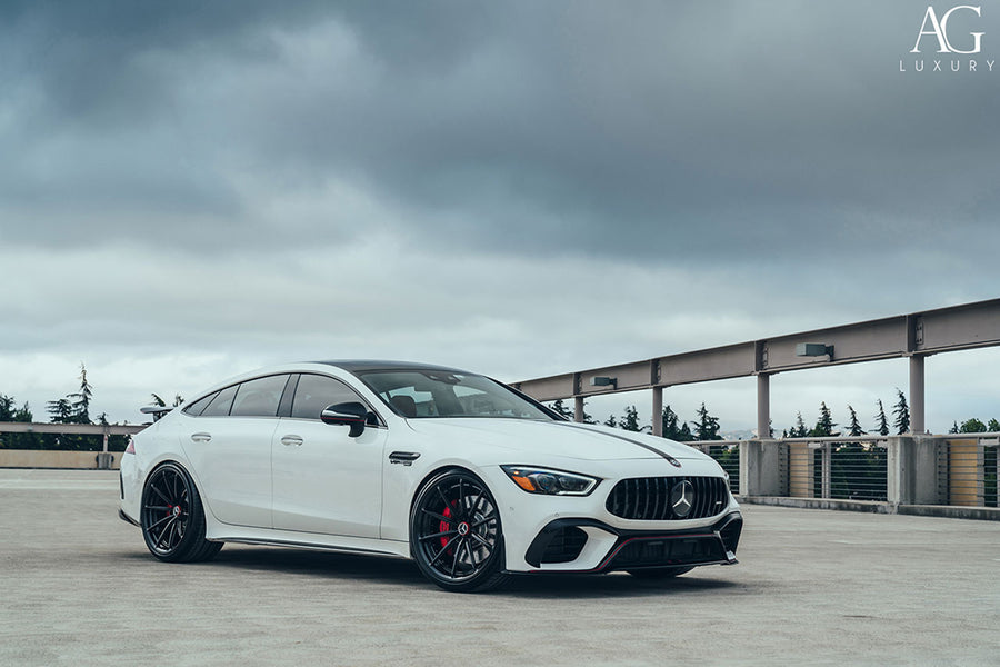 Mercedes-Benz AMG GT63 S on AG Luxury AGL74 forged wheels in gloss black finish