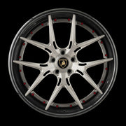 AG Luxury AGL75 brushed grigio carbon fiber forged wheel