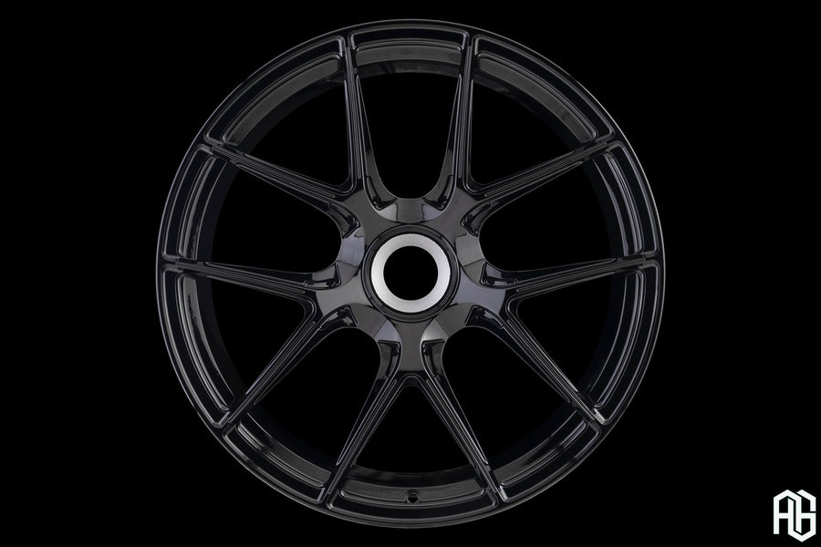AG Luxury AGL75 gloss black monoblock forged wheel