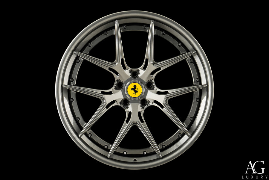 AG Luxury AGL75 anthracite 3-piece forged wheel