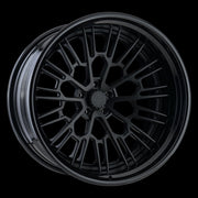AG Luxury AGL76 gloss black matte black 3-piece forged wheel - view 2