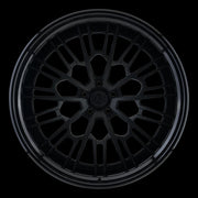 AG Luxury AGL76 gloss black matte black 3-piece forged wheel