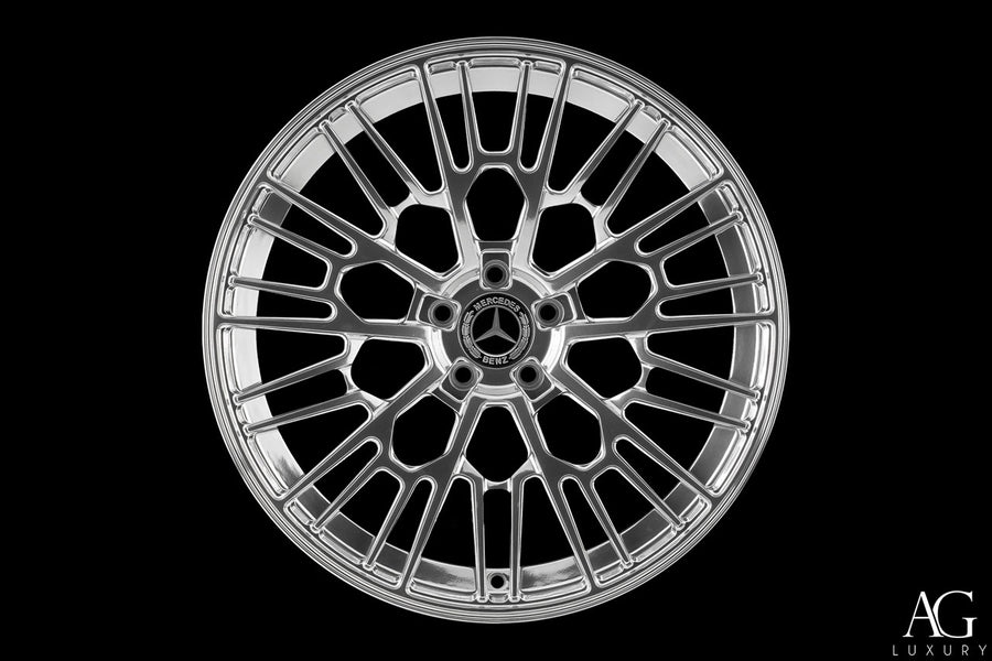 AG Luxury AGL76 polished monoblock forged wheel