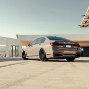 BMW 750Li on AG Luxury AGL76 forged wheels in gloss black finish - view 2
