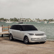 Land Rover Range Rover on AG Luxury AGL78 forged wheels in matte black finish