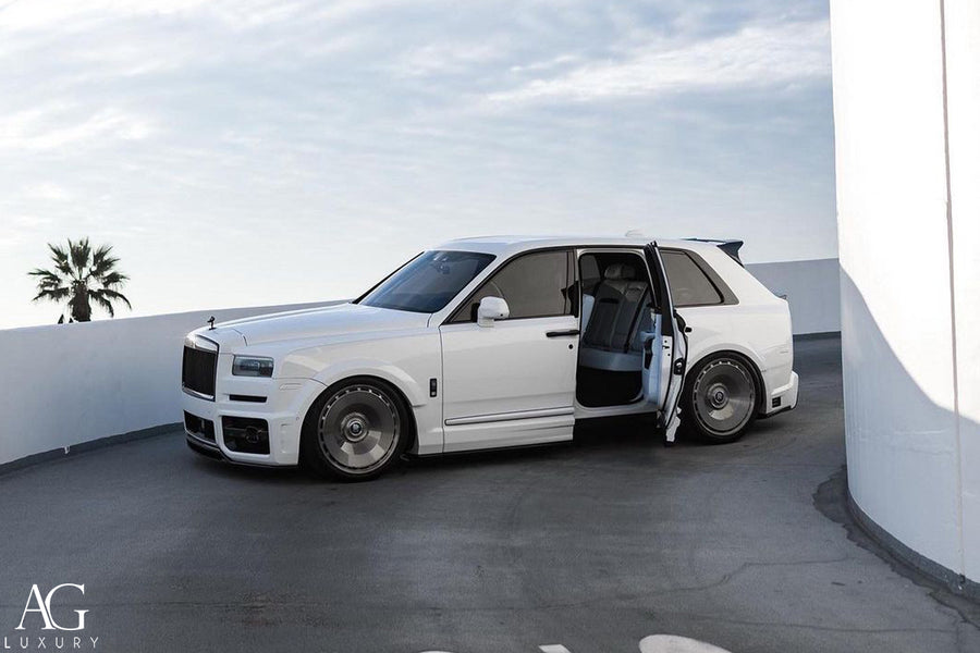 Rolls-Royce Cullinan on AG Luxury AGL78 forged wheels in brushed / grigio finish
