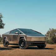 Tesla Cybertruck on AG Luxury AGL78 forged wheels in matte black finish