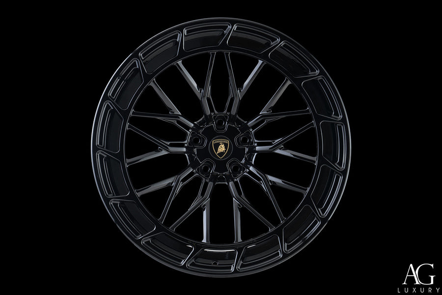 AG Luxury AGL80 gloss black forged wheel