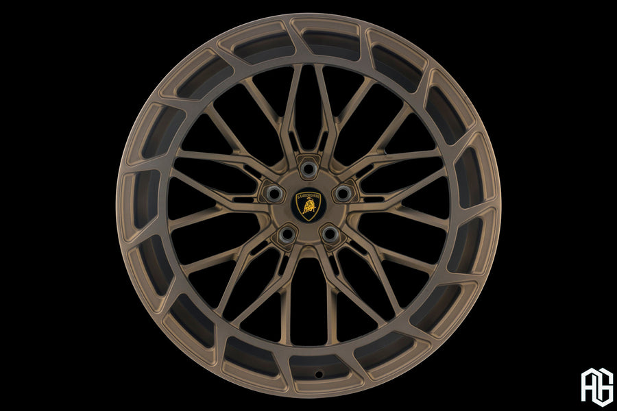 AG Luxury AGL80 bronze chrome monoblock forged wheel