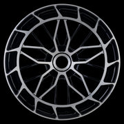 AG Luxury AGL80 brushed gloss black monoblock forged wheel
