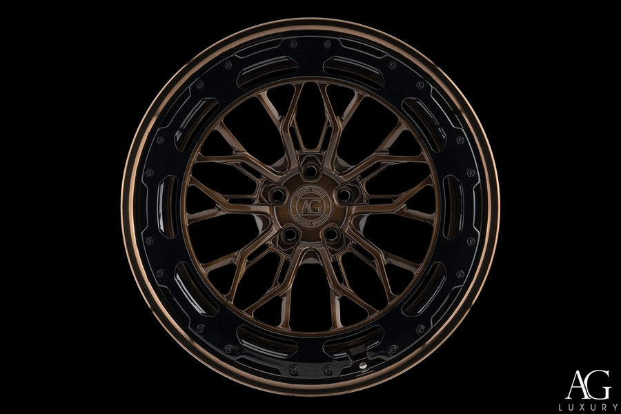 AG Luxury AGL80 brushed bronze forged wheel