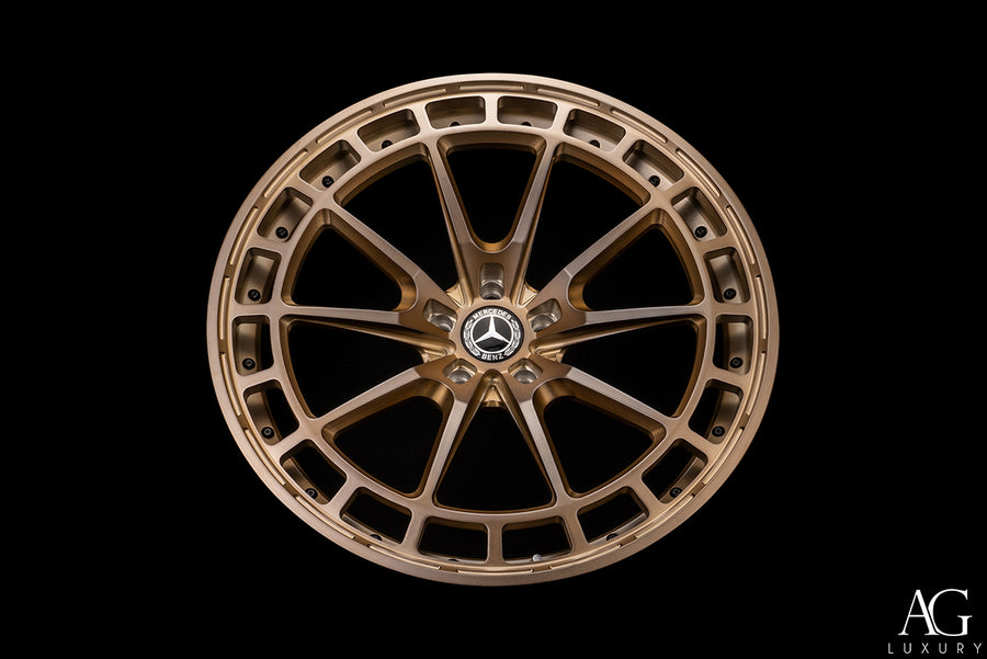 AG Luxury AGL82 brushed copper duo-block forged wheel - view 3