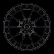 AG Luxury AGL82 matte black monoblock forged wheel