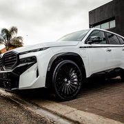 BMW XM on AG Luxury AGL83 forged wheels in gloss black finish
