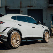 Lamborghini Urus on AG Luxury AGL83 forged wheels in brushed / champagne finish - view 2