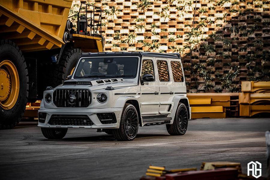 Mercedes-Benz AMG G63 on AG Luxury AGL83 forged wheels in gloss black finish