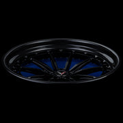 AG Luxury AGL84 gloss black carbon fiber forged wheel - view 3