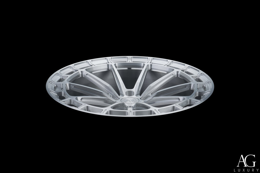 AG Luxury AGL84 brushed monoblock forged wheel - view 3