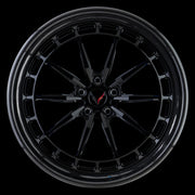 AG Luxury AGL84 gloss black carbon fiber forged wheel