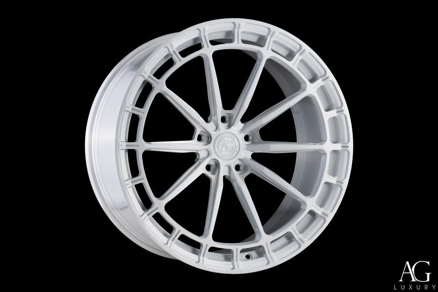 AG Luxury AGL84 brushed monoblock forged wheel - view 2