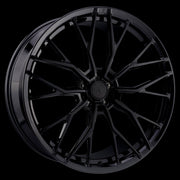 AG Luxury AGL86 gloss black monoblock forged wheel - view 2