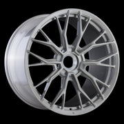 AG Luxury AGL86 brushed double dark tint grigio monoblock forged wheel - view 2