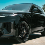 Land Rover Range Rover Sport SV on AG Luxury AGL86 forged wheels in gloss black finish - view 2
