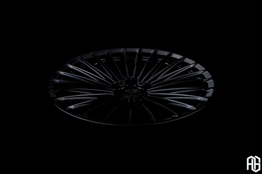 AG Luxury AGL88 gloss black monoblock forged wheel - view 3