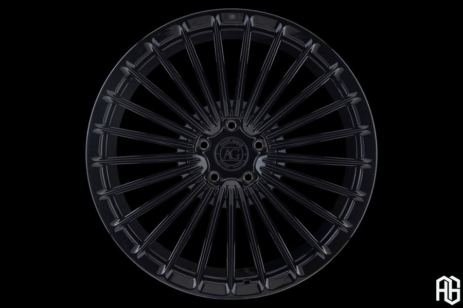 AG Luxury AGL88 gloss black monoblock forged wheel