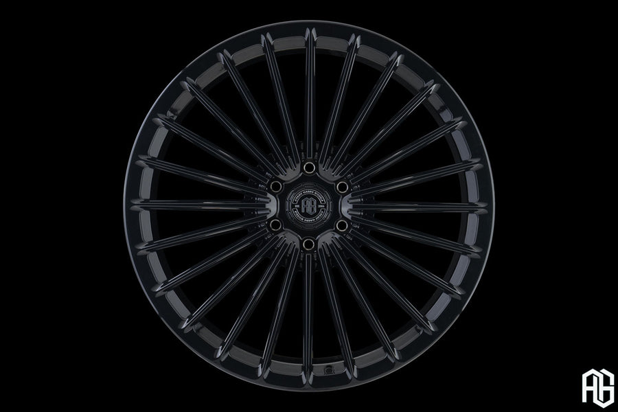 AG Luxury AGL88 gloss black monoblock forged wheel